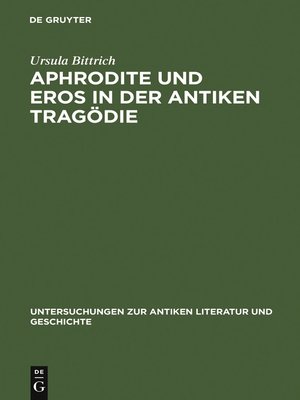 cover image of Aphrodite und Eros in der antiken Tragödie